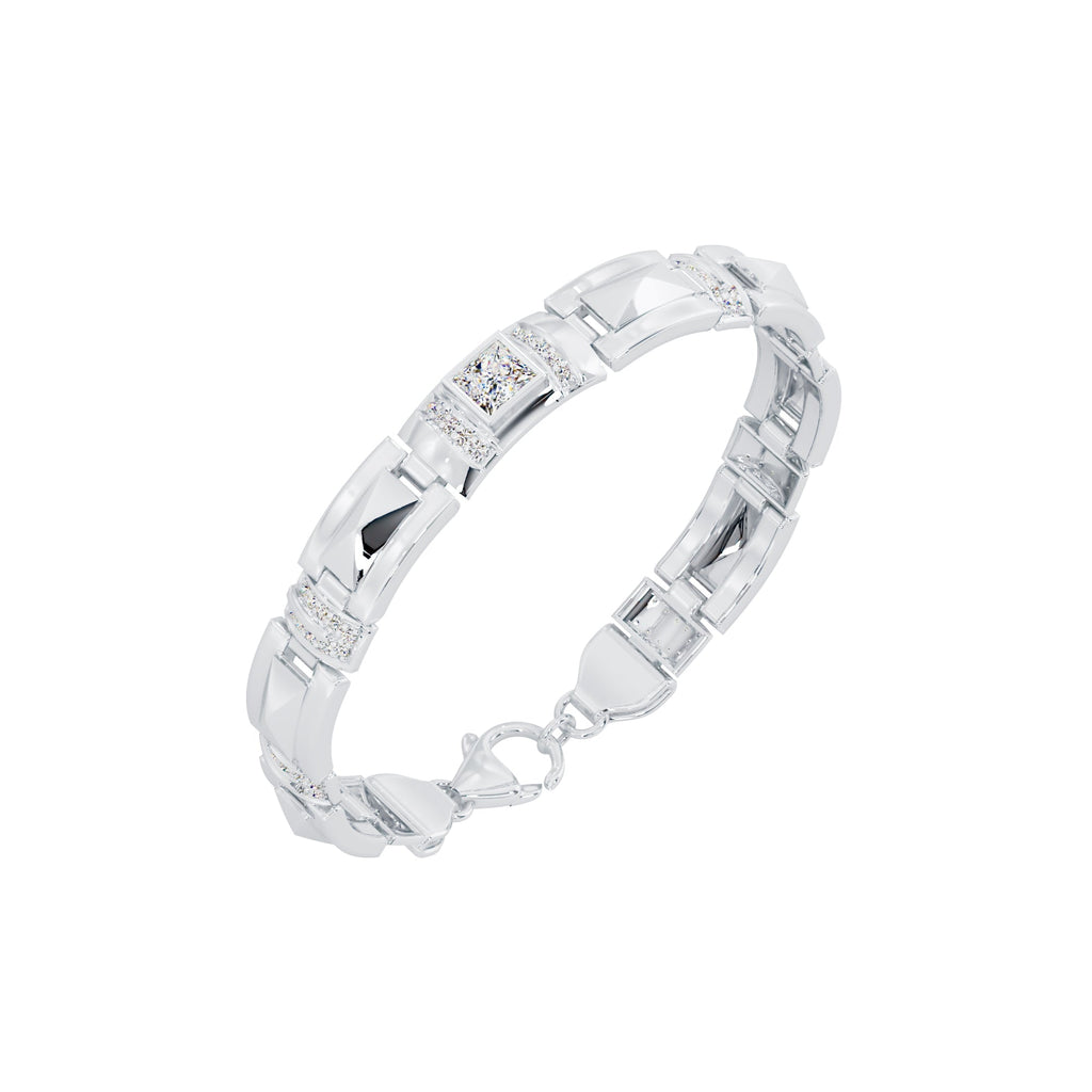 Obsidian Crest Bracelet
