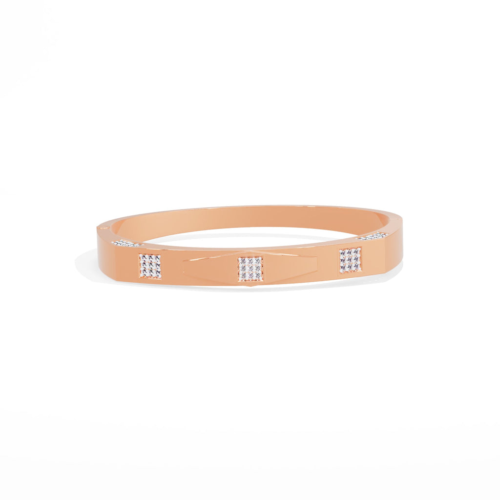Platinum Crest Bracelet