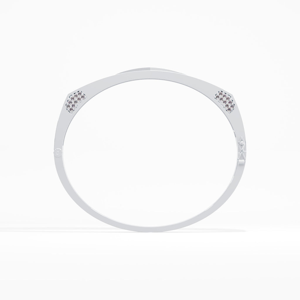 Platinum Crest Bracelet