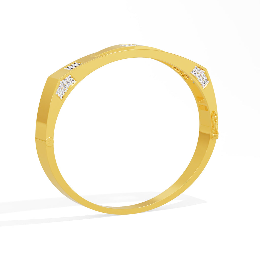 Platinum Crest Bracelet
