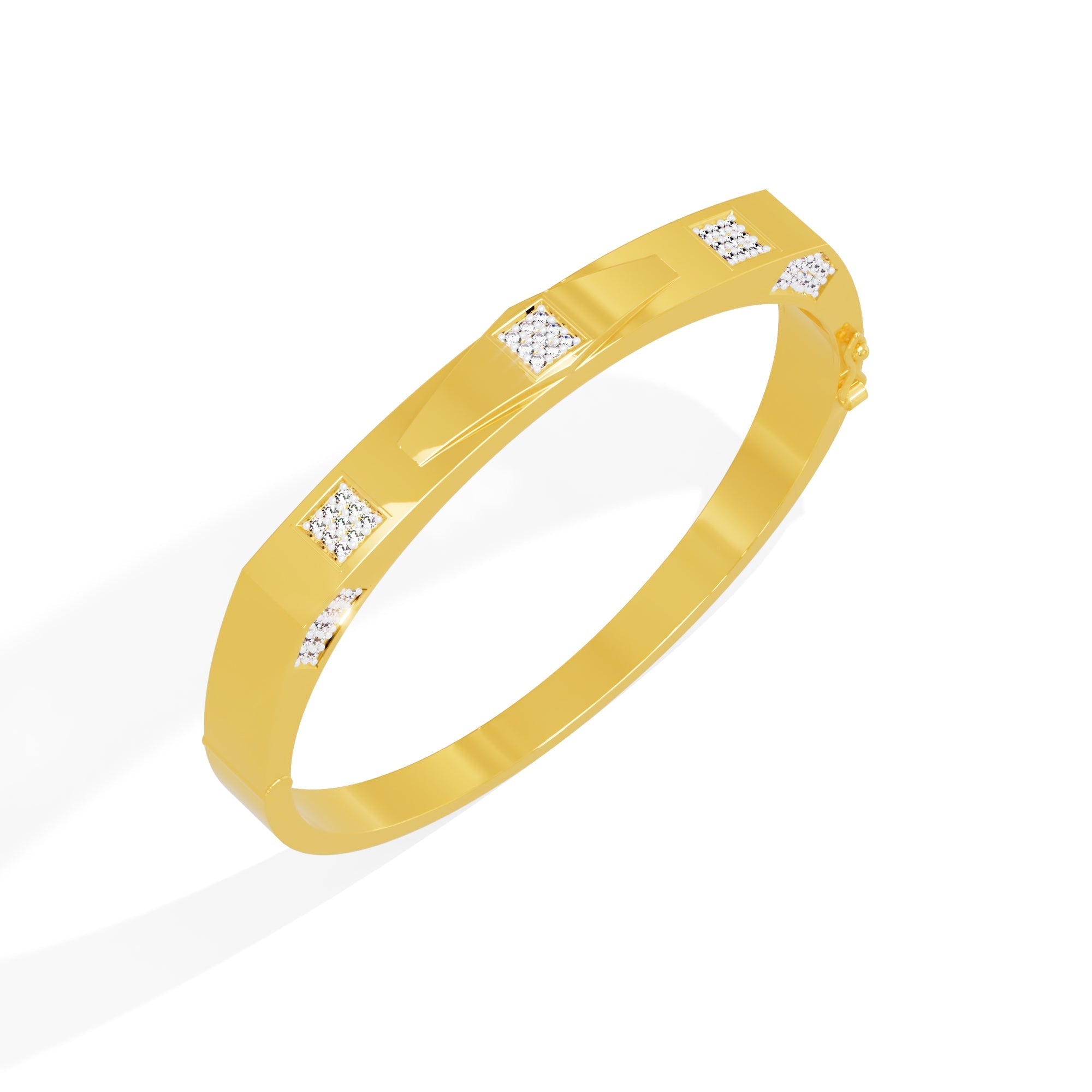 Platinum Crest Bracelet