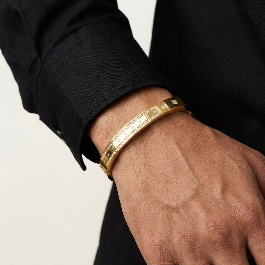 Sterling Path Bracelet