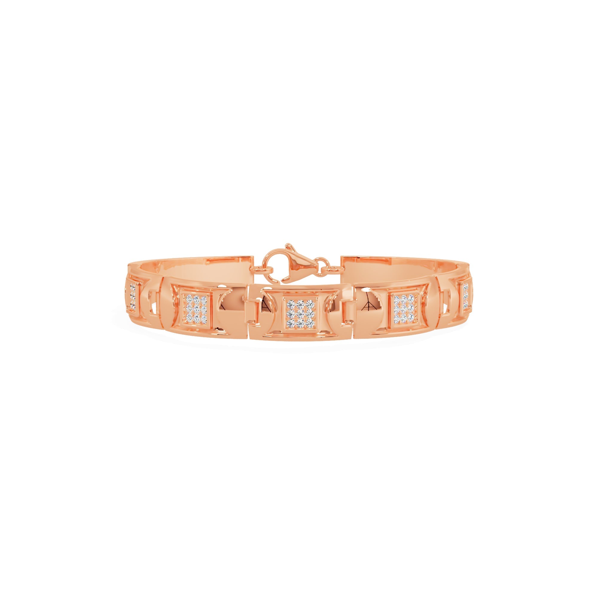 Sterling Crown Bracelet