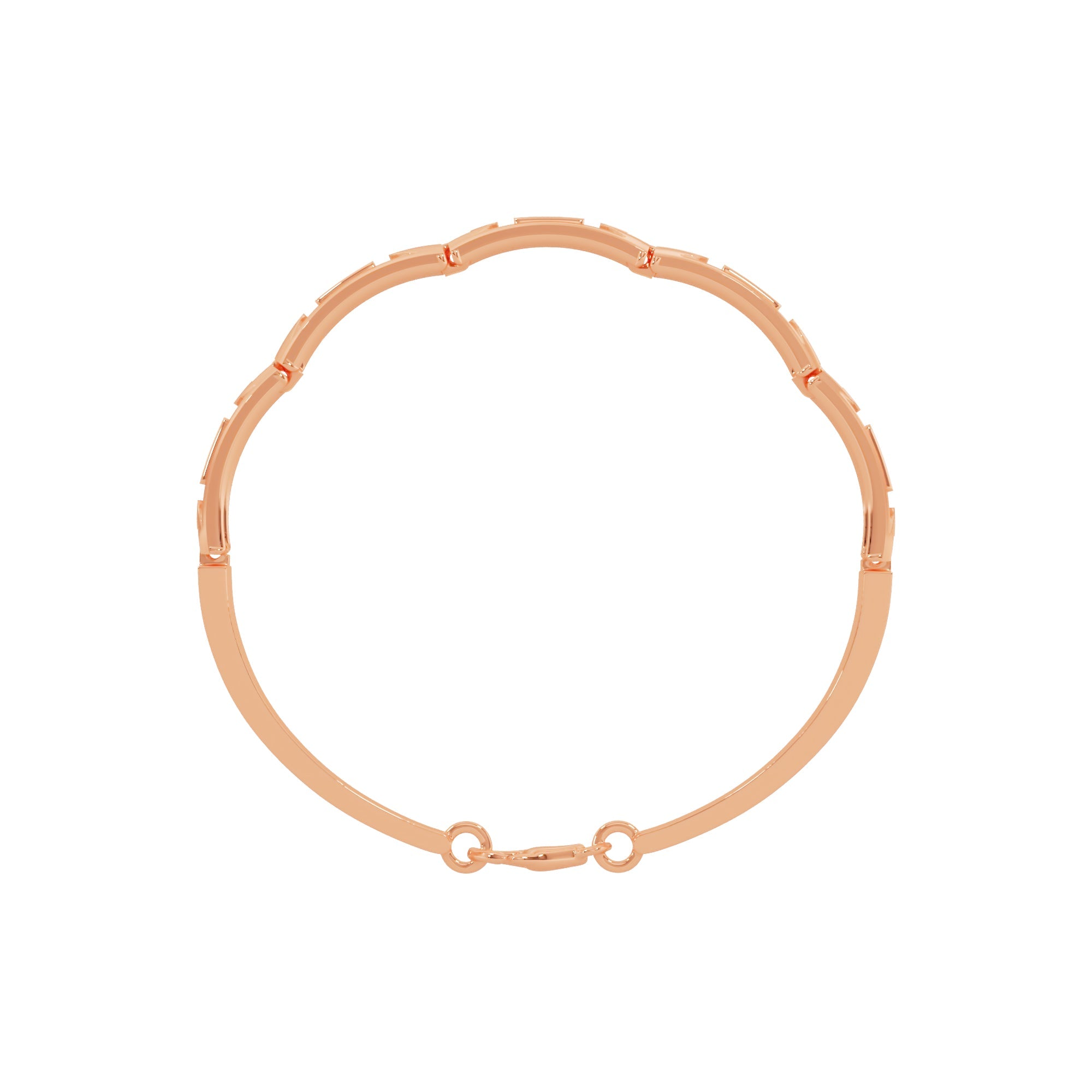 Sterling Crown Bracelet