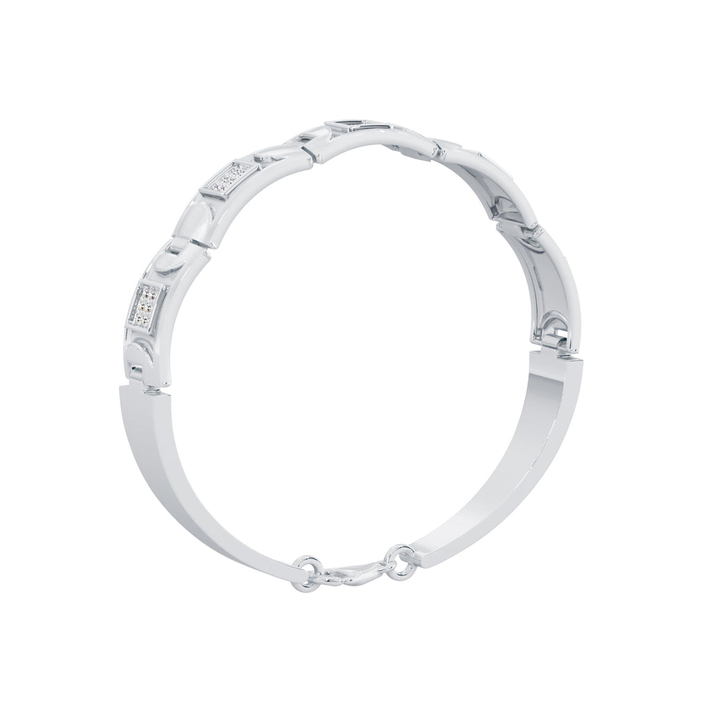 Sterling Crown Bracelet
