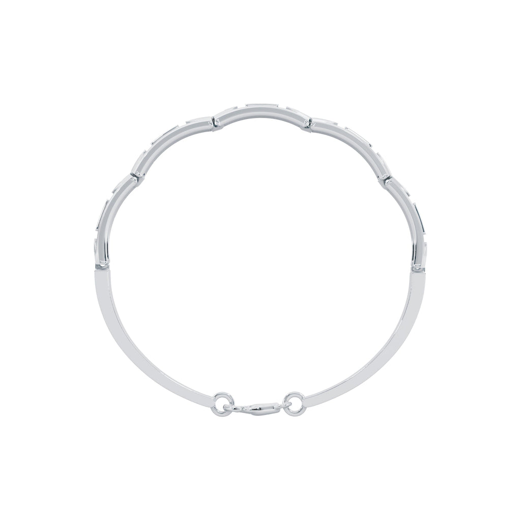 Sterling Crown Bracelet