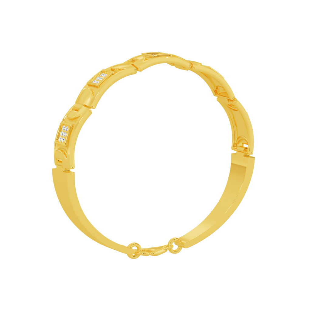 Sterling Crown Bracelet