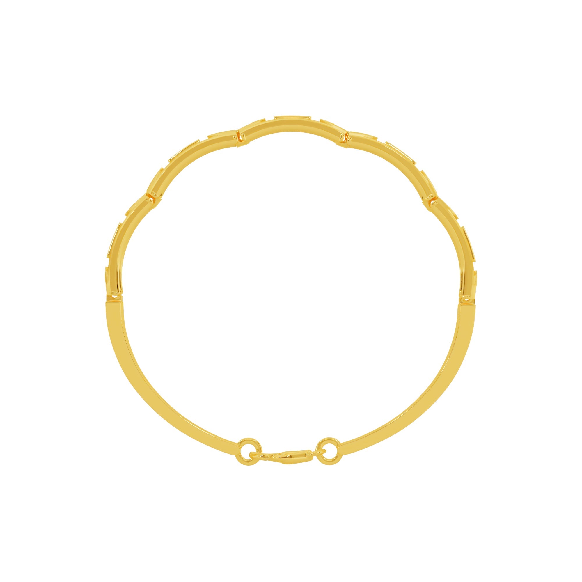 Sterling Crown Bracelet