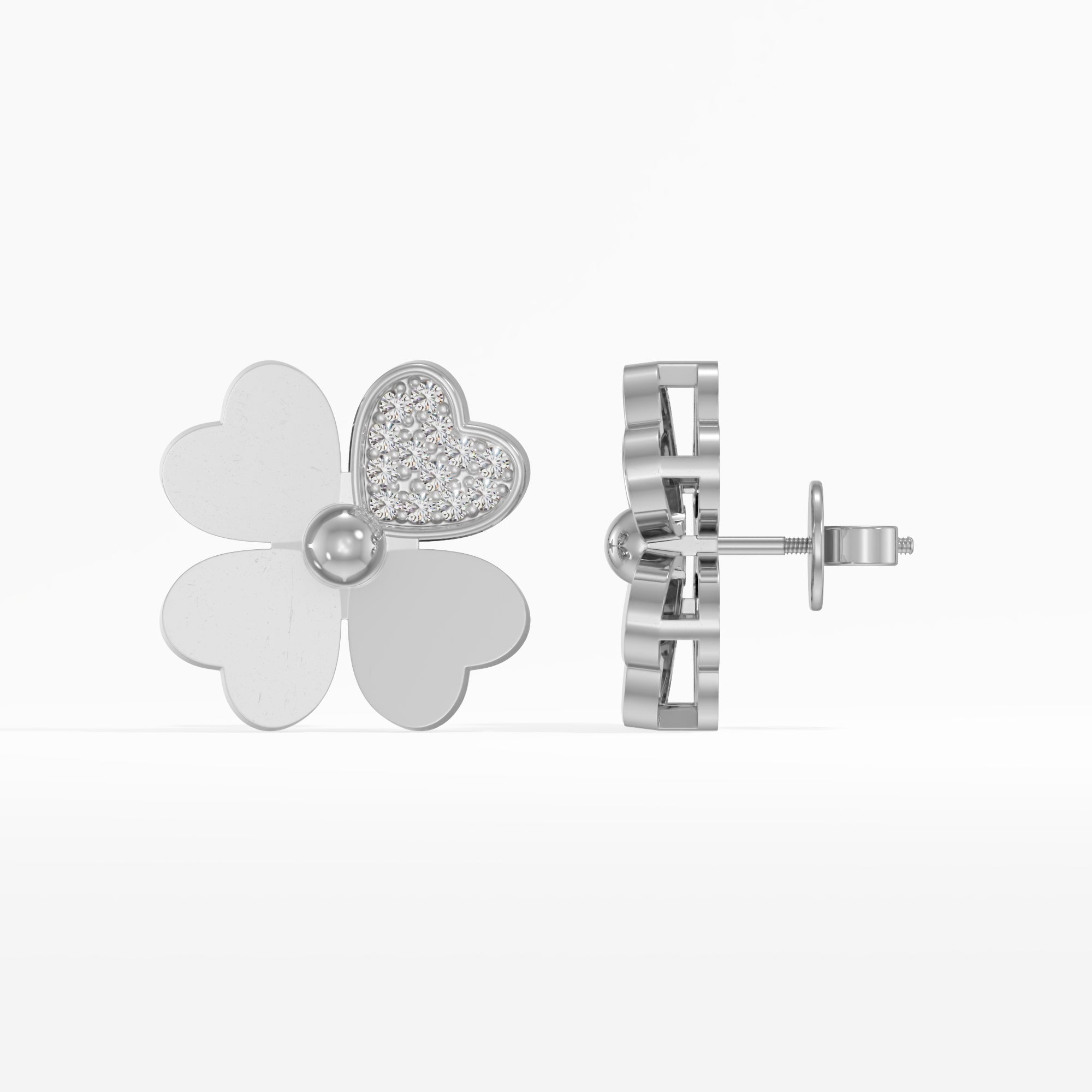 Rose Sheen Earrings