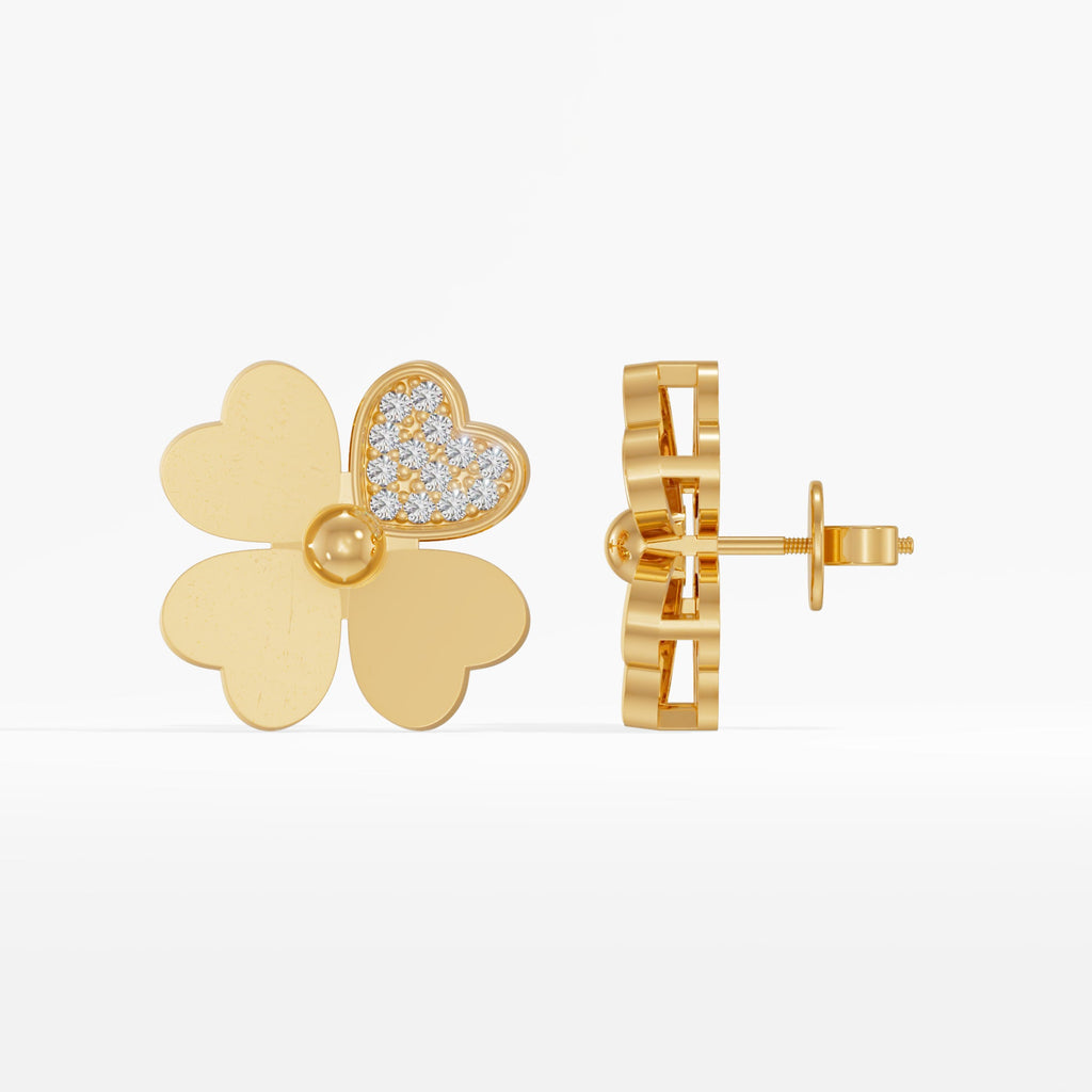 Rose Sheen Earrings