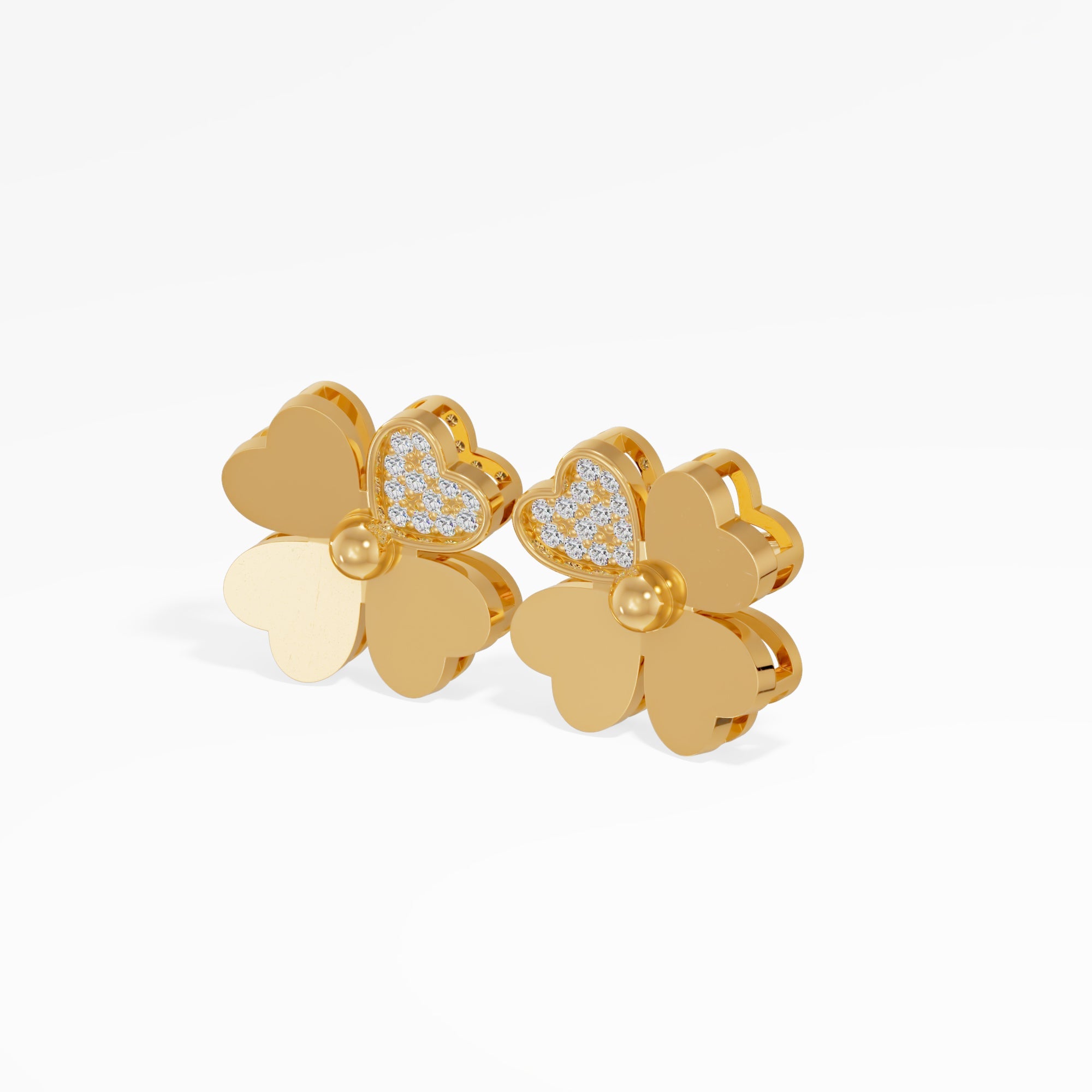 Rose Sheen Earrings