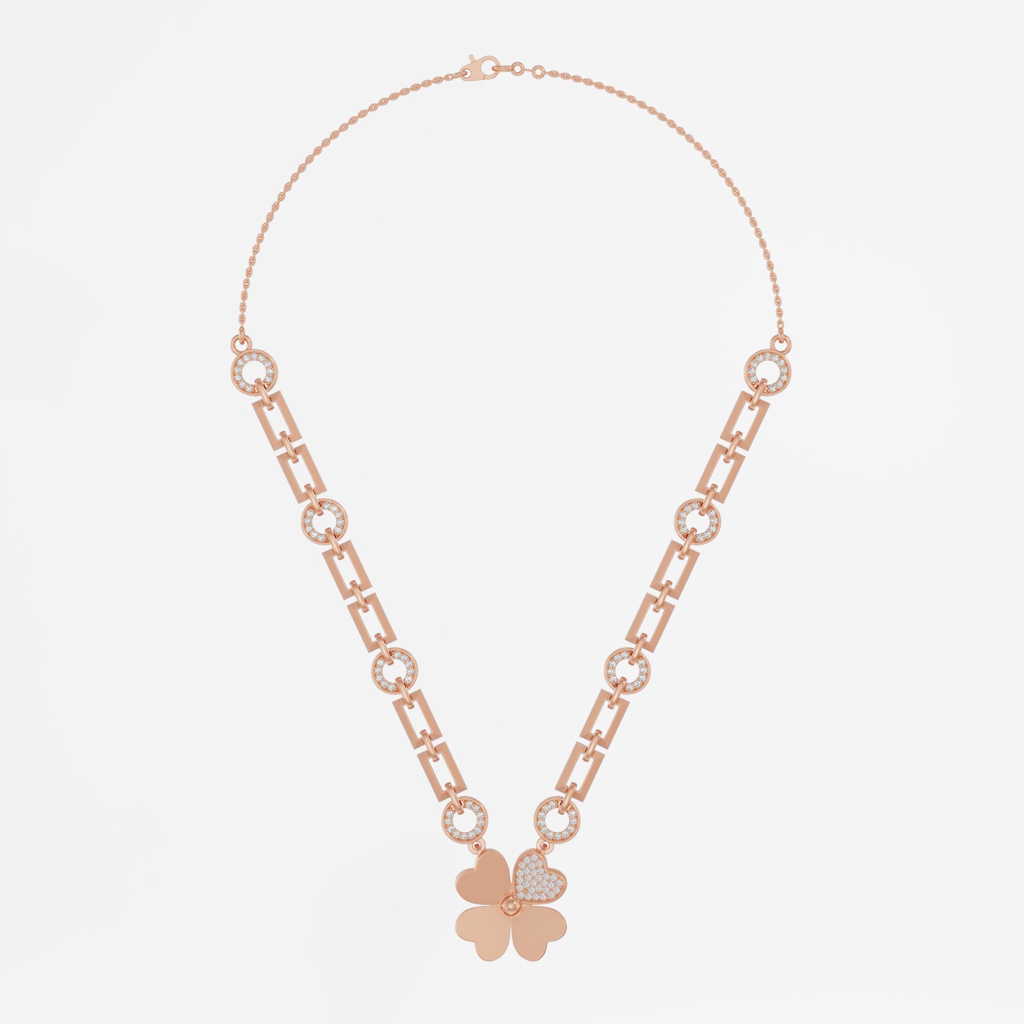 Rose Sheen Necklace