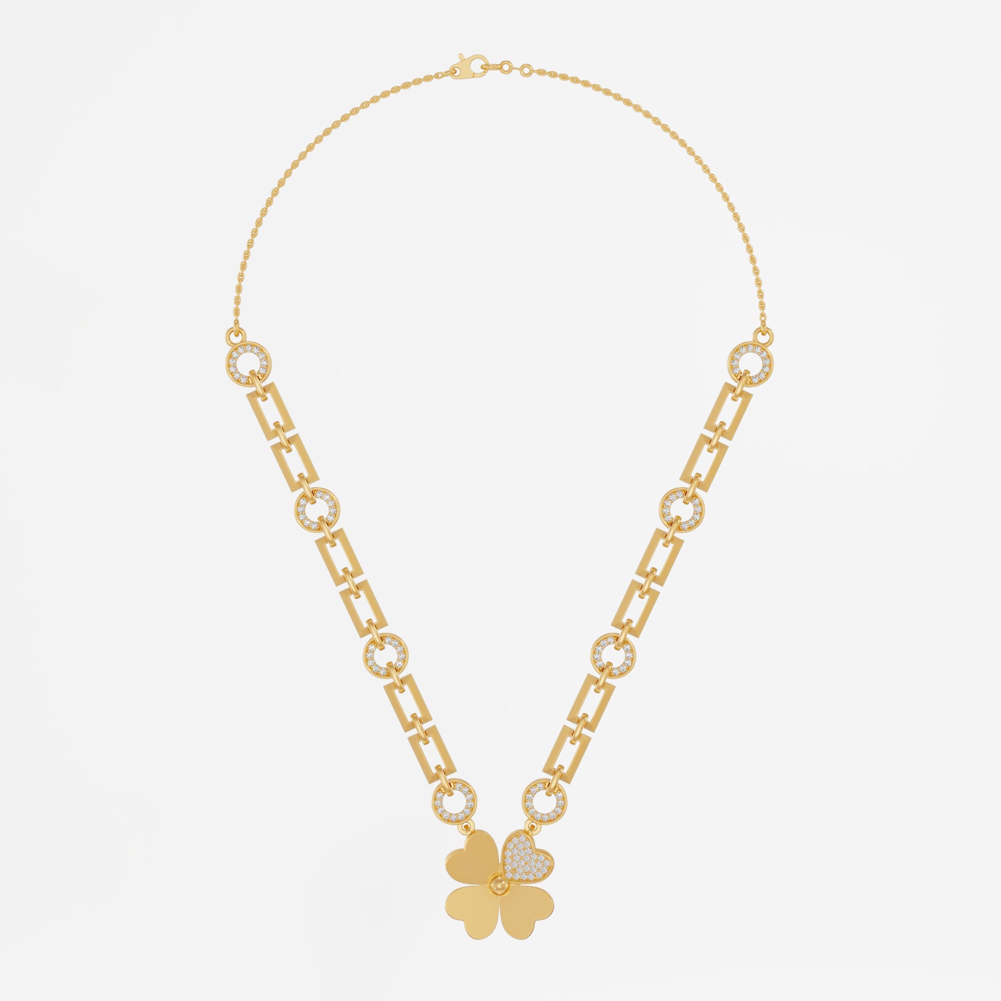 Rose Sheen Necklace