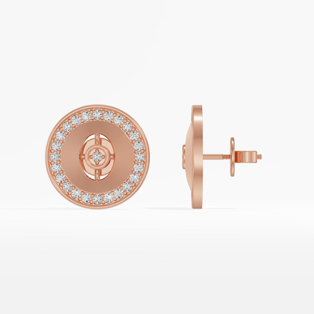 Golden Contour Earrings