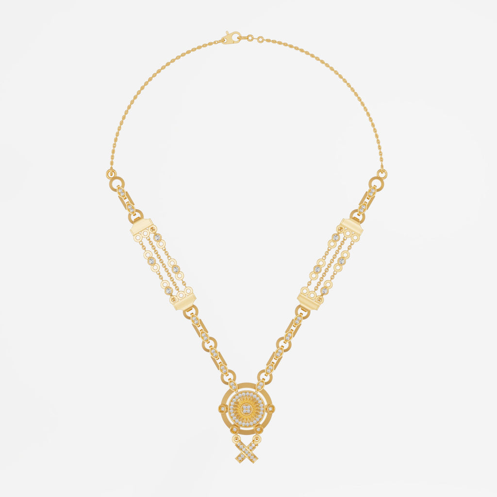 Mariel Emblem Necklace