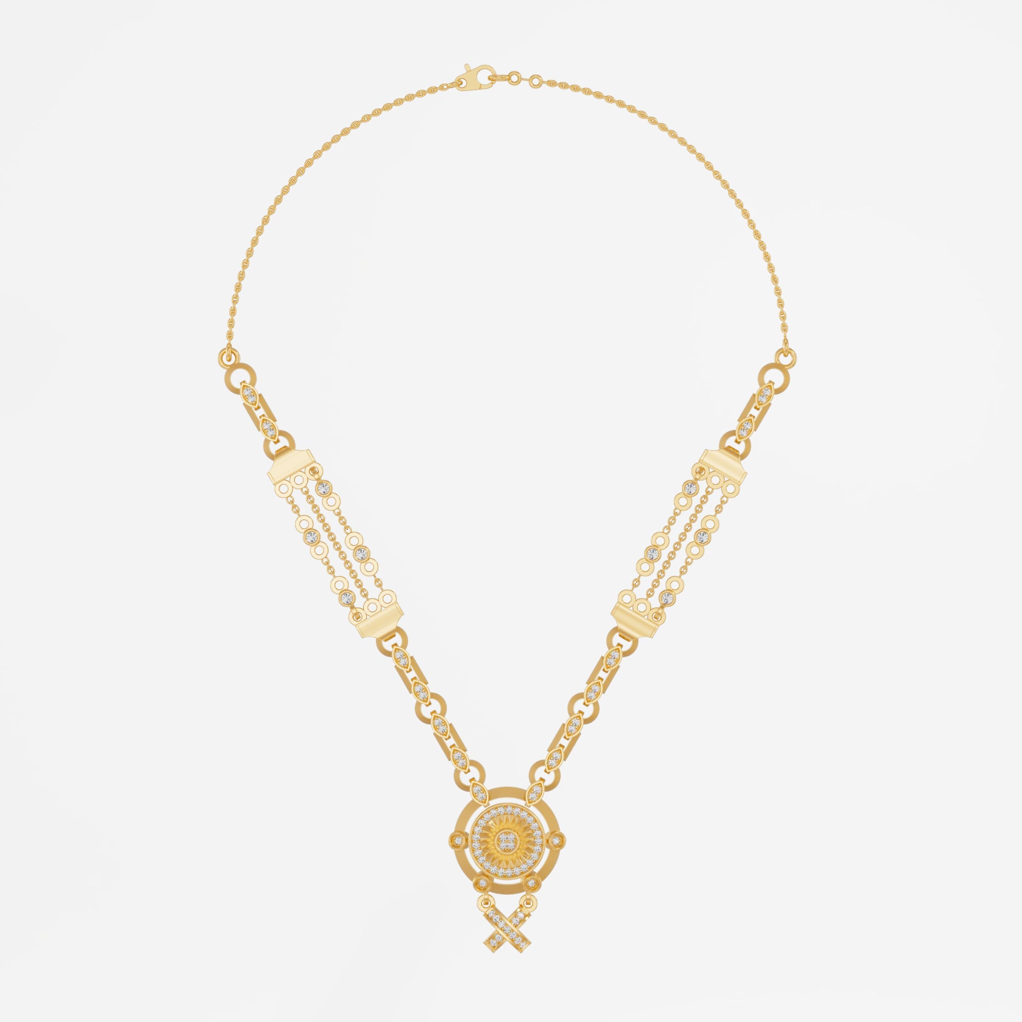 Mariel Emblem Necklace