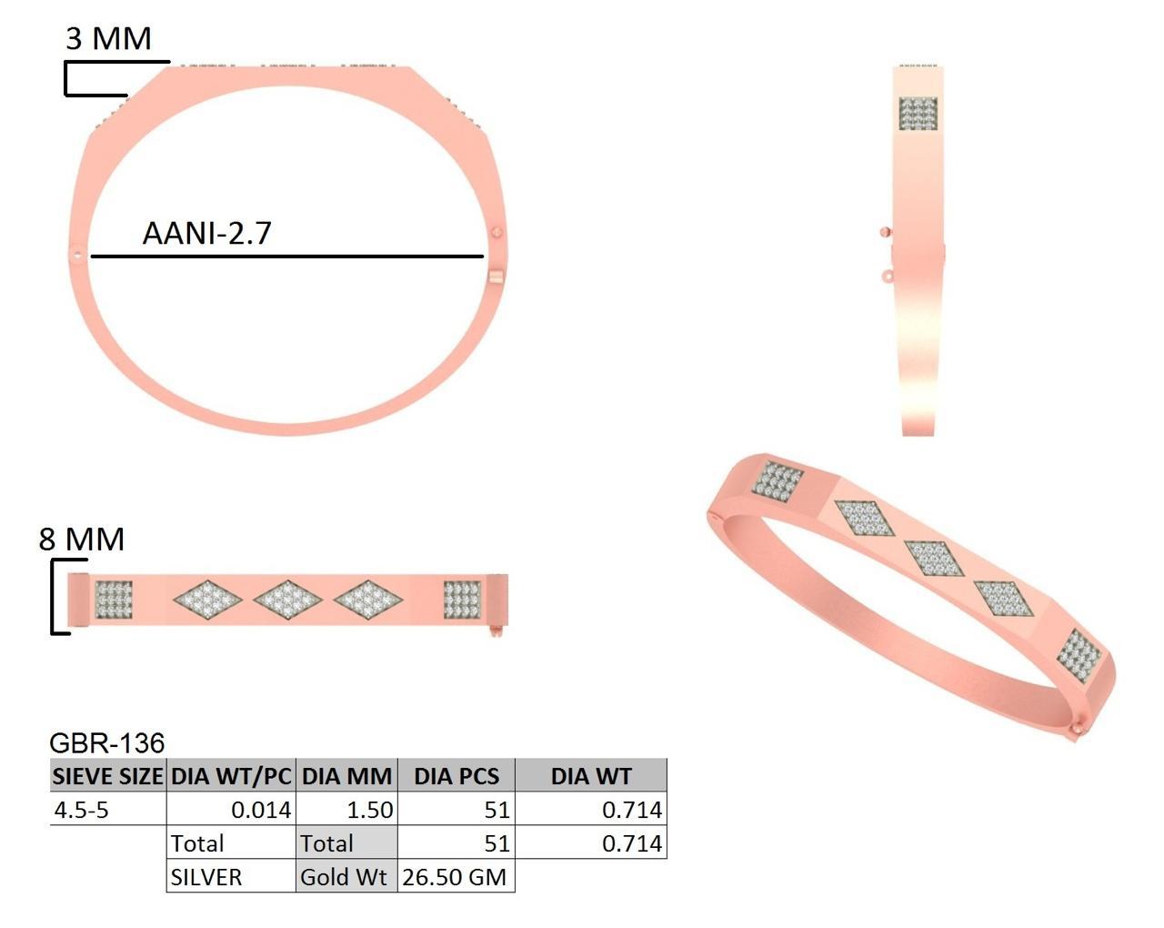 Stellar Ridge Bracelet