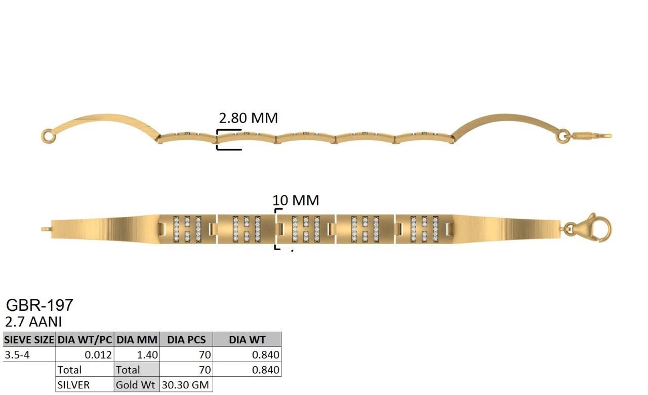 Argent Horizon Bracelet