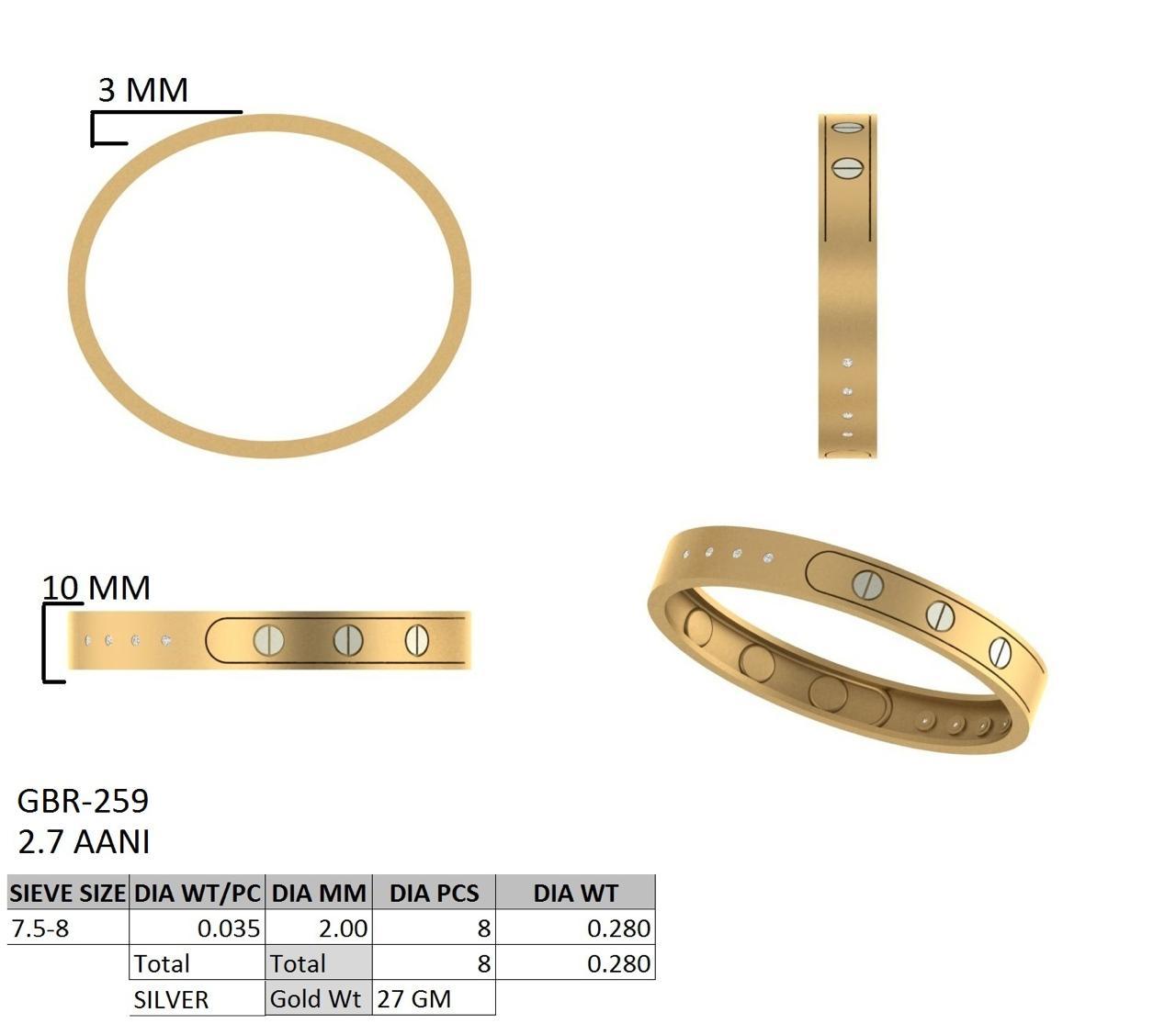 Zephron Arc Bracelet