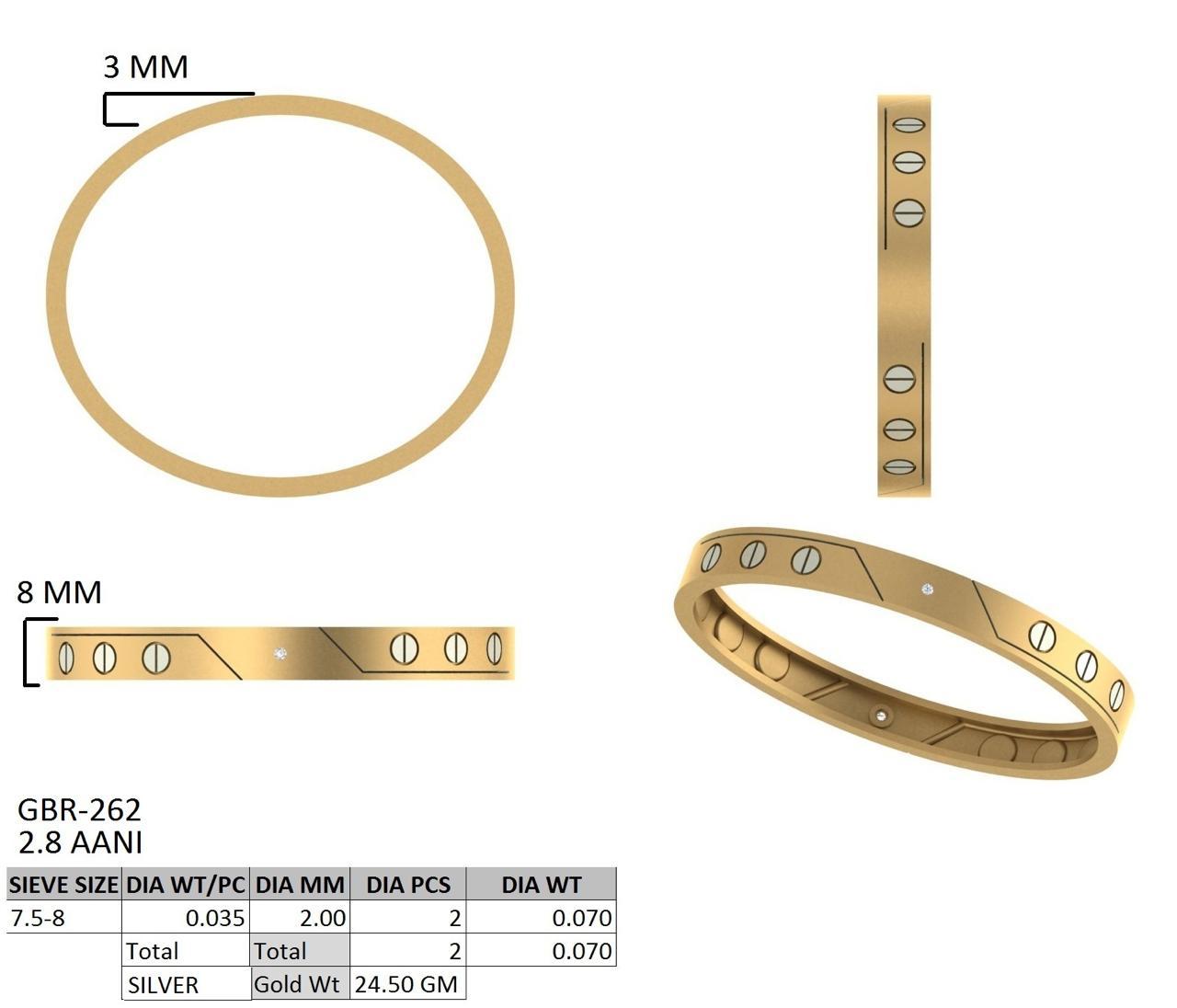 Trivaro Strand Bracelet
