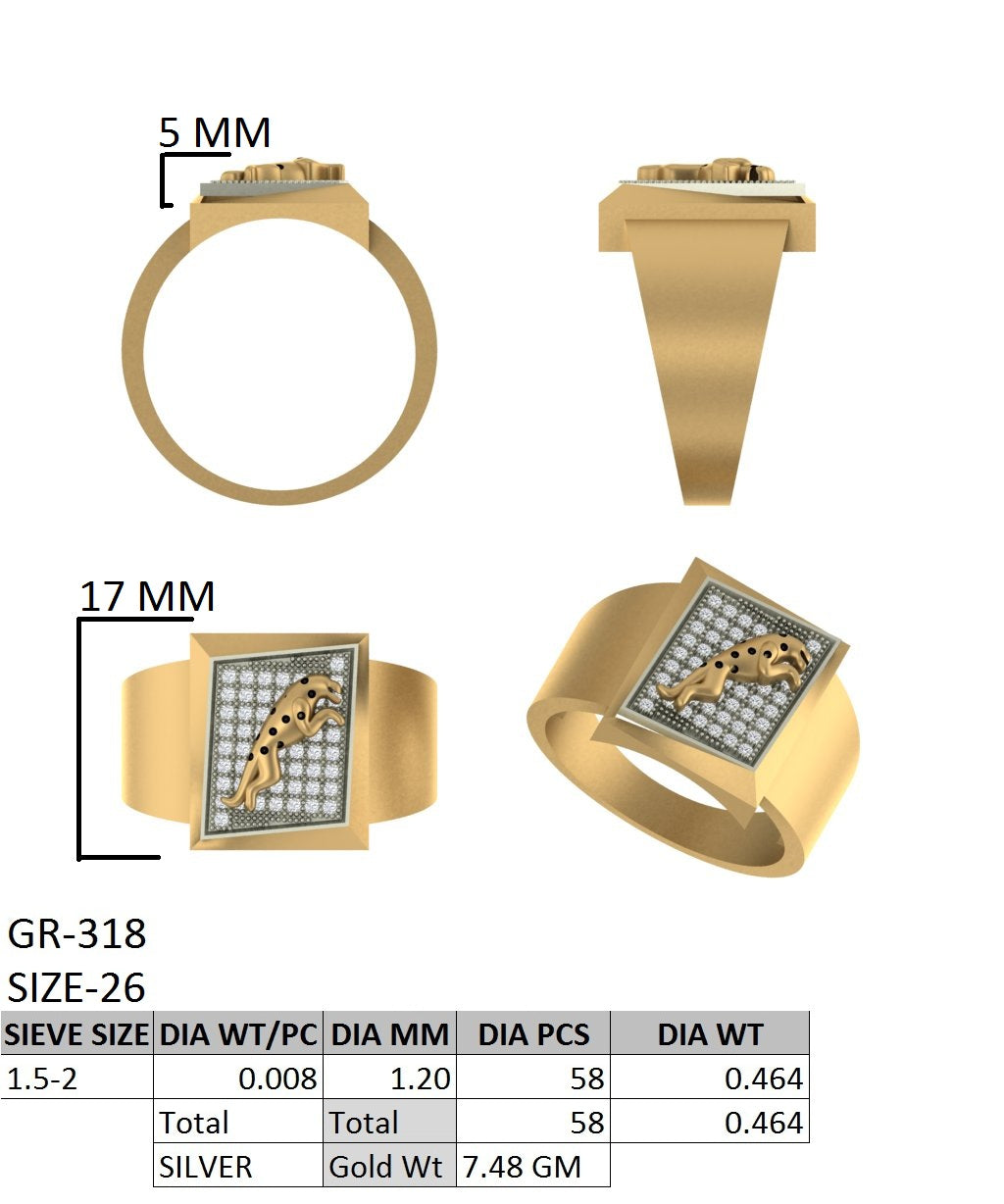 Inscription Canon Ring