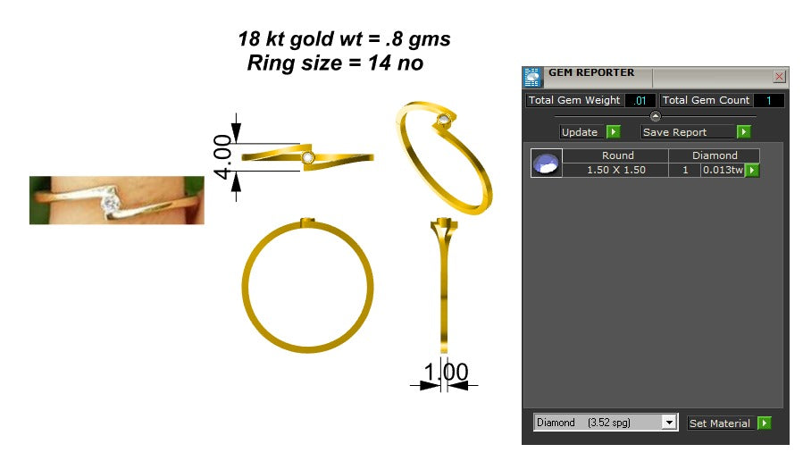 Everelle Band Ring