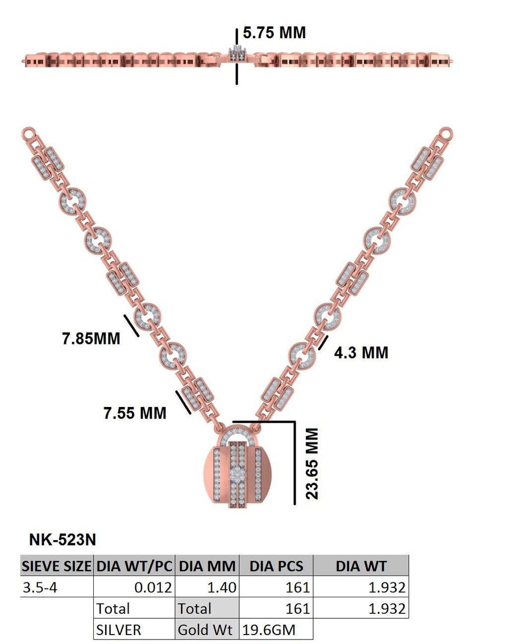 Pearl Trace Necklace