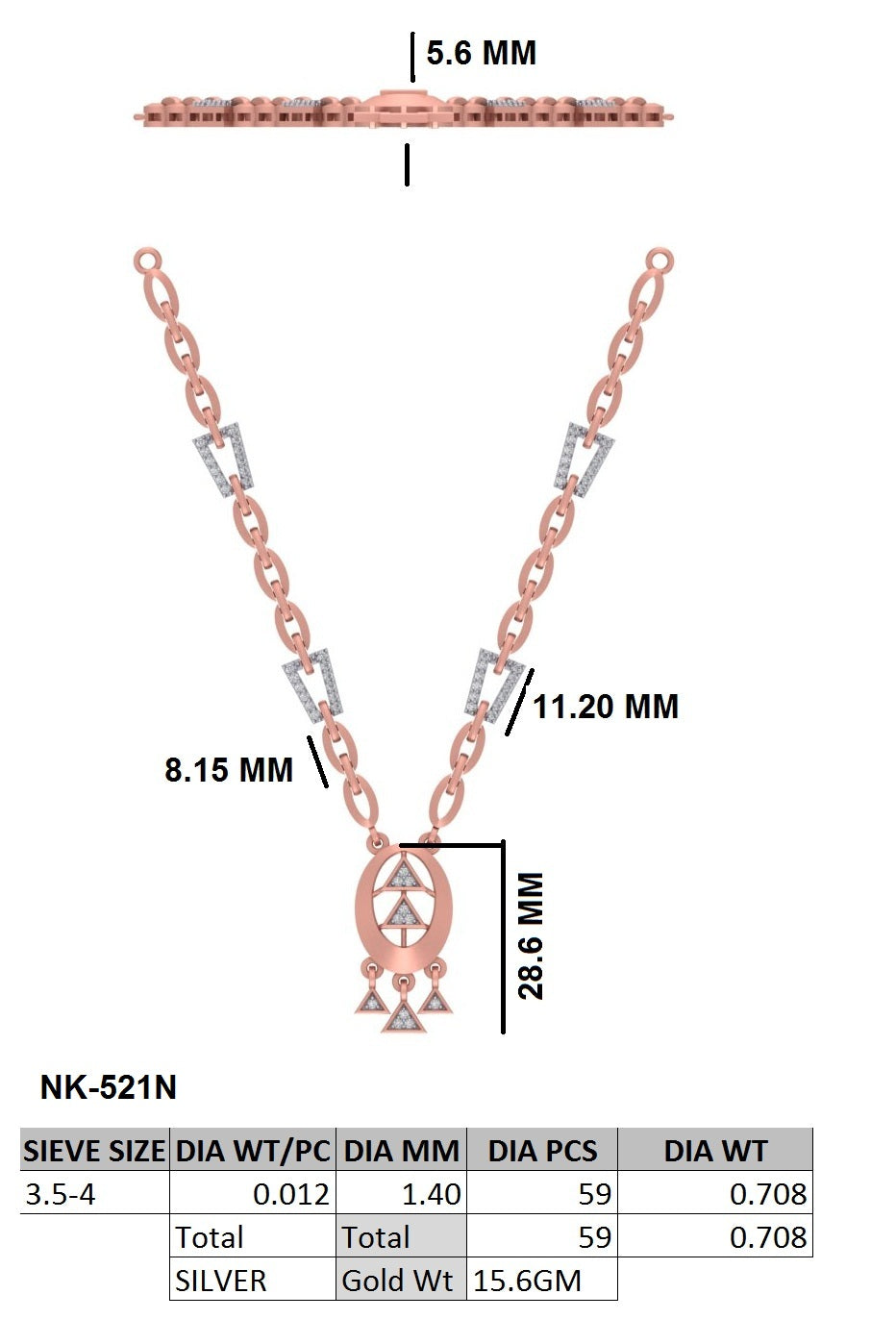 Calira Contour Necklace