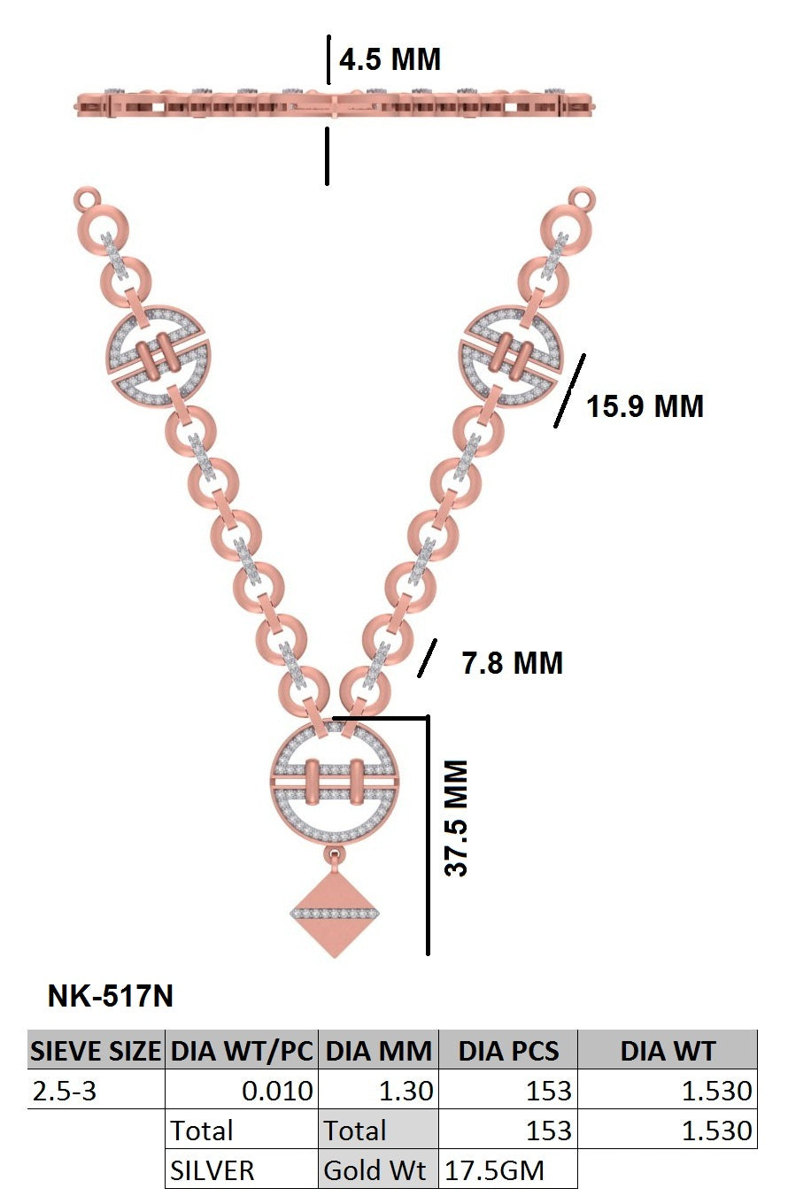 Calissa Charm Necklace