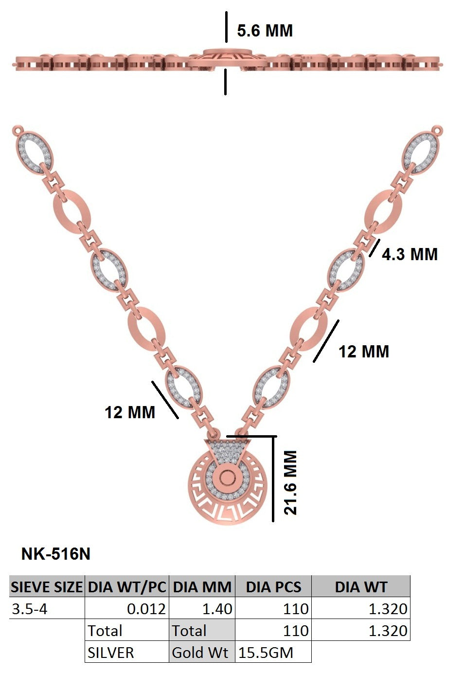 Coralla Signature Necklace