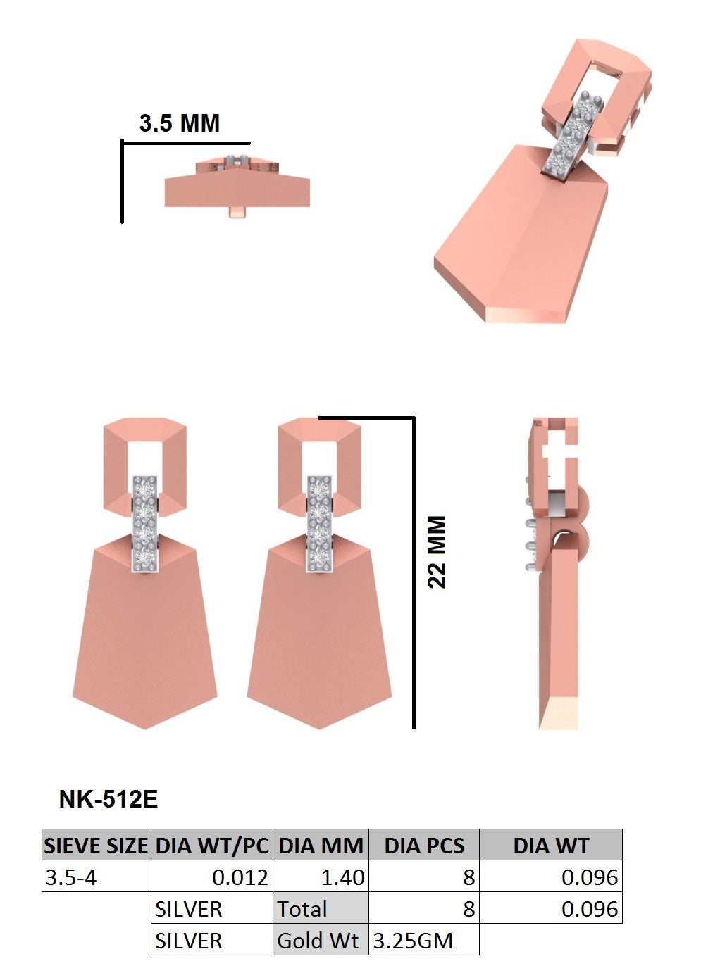 Floré Charm Earrings