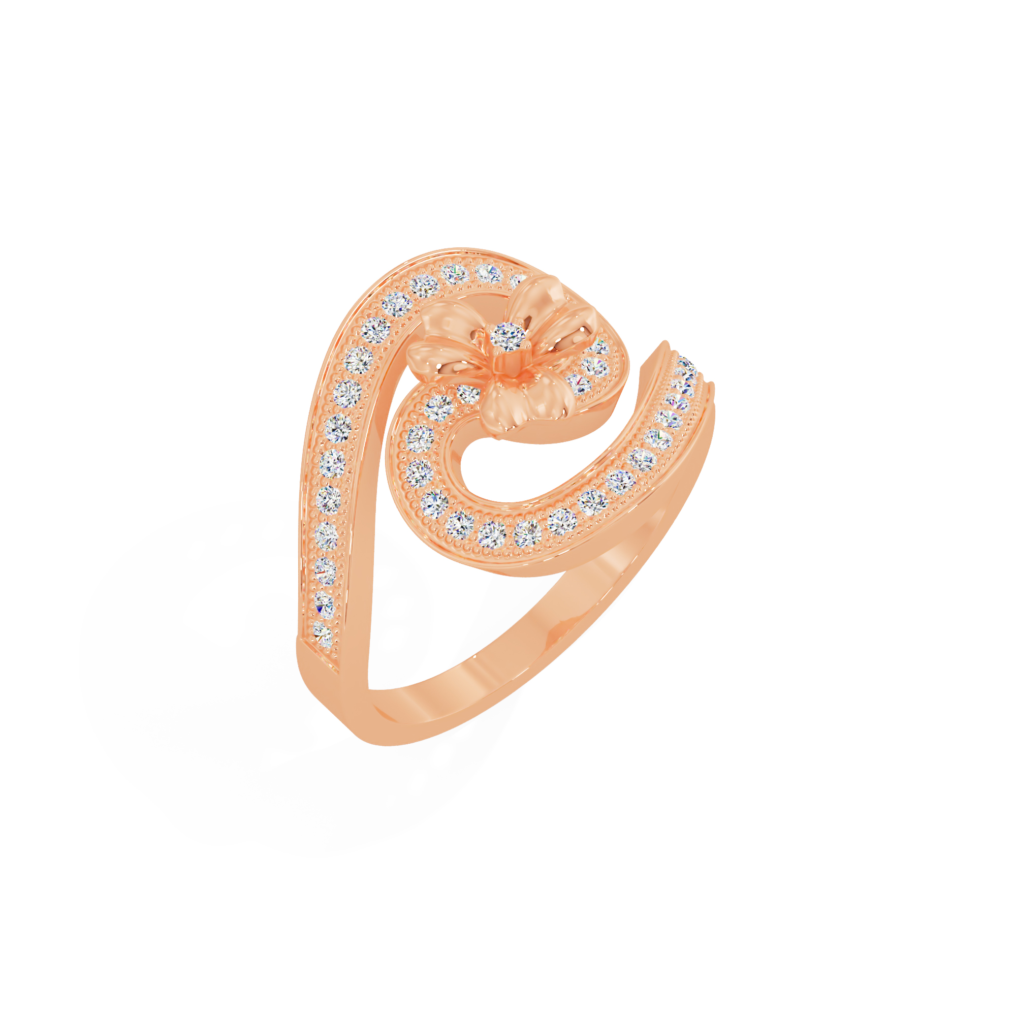 Opal Flame Ring